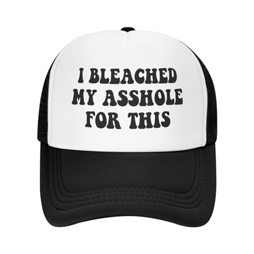 Image of You Find It Offensive? I Find It Funny Trucker Hats for Women Black Men Retro Trucker Black Hats for Men