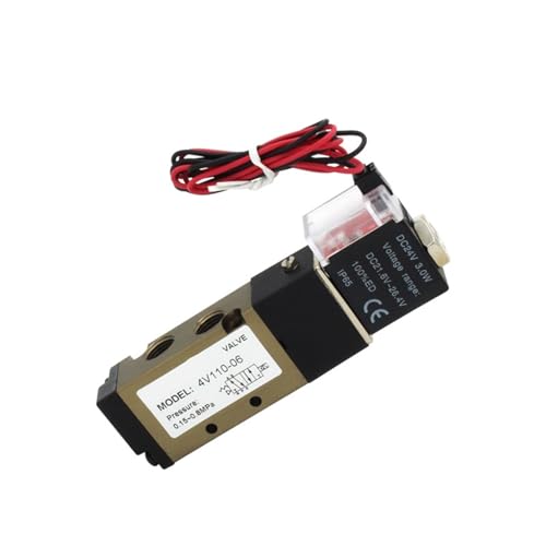 Électrovanne pneumatique 4V110-06 DC24V à commutation rapide 6mm - 8