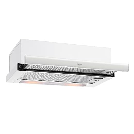 Teka TL 6420 - Campana 60 cm Extensible, Campana 3 Velocidades, Campana Doble Turbina, Campana Inox, Color Blanco