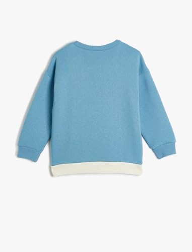 Felpa Con Stampe Koton Per Bambine - Cotone 100%, Maniche Lunghe, Morbida E Comfortevole - Foto 8