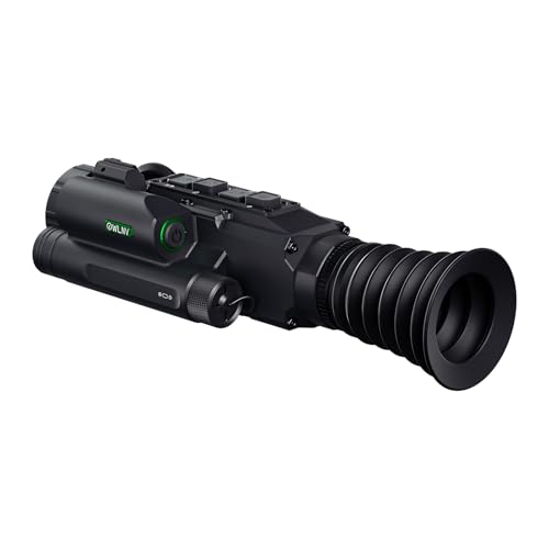 Owlnv 4K Night Vision Scope w/ 940nm IR (Stealth) True 4K CMOS 1200 yd Rangefinder + B.C Function 422.4 Zoom WiFi IP67 Silent Lens Cap L3-Plus