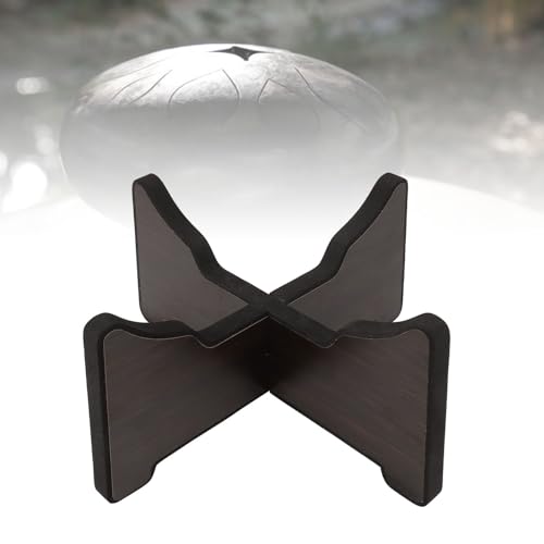 Eujgoov Detachable Drum Stand, Ethereal Drum Bracket Wood Tongue Drum Holder for Ethereal Drums Tongue Drums Handpan Drums (Medium for 10‑11 Inch Drum) by Eujgoov - Image 2