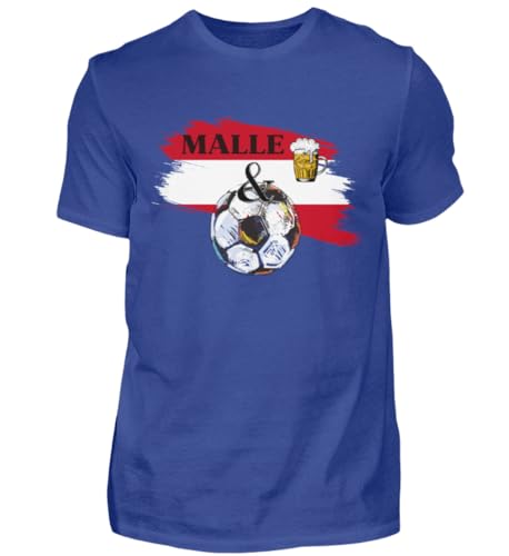 T-shirt foot et bière Autriche Majorque XL : confort pour homme actif