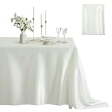 Photo Gallery meifulle tovaglia rettangolare in raso, copritavolo in tinta unita morbido come la seta per sala da pranzo, feste di matrimonio, banchetti Photo Gallery meifulle tovaglia rettangolare in raso, copritavolo in tinta unita morbido come la seta per sala da pranzo, feste di matrimonio, banchetti