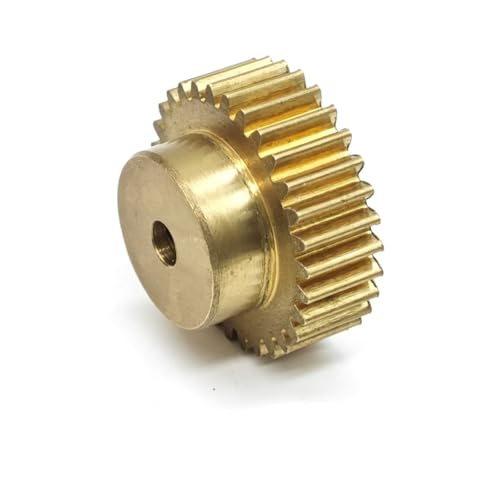 Engrenage droit 0.7M 51T pignon transmission mécanique cuivre 12mm
