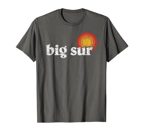 Big Sur Vintage Beach T-Shirt Retro California T-Shirt