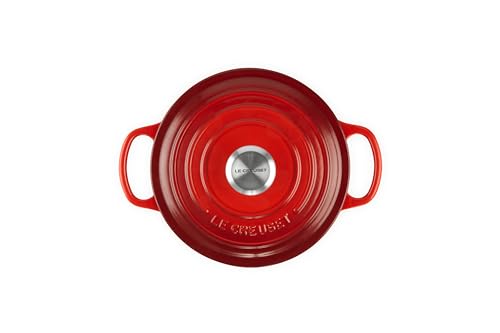 Image of Le Creuset Enameled Cast Iron Signature Round Dutch Oven, 2 qt., Cerise