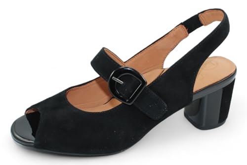 LAM Women's Merryn Black Kidsuede