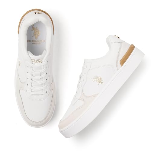Image of U.S. Polo ASSN. Ingrid Black Sneakers Shoes with Premium Upper