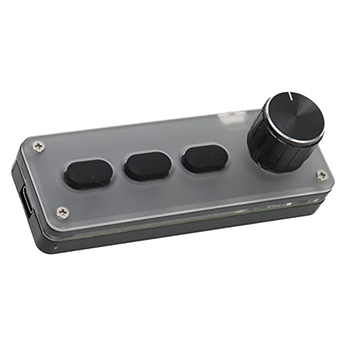 Clavier macro programmable 3 touches bouton rotatif pour streamer - 6