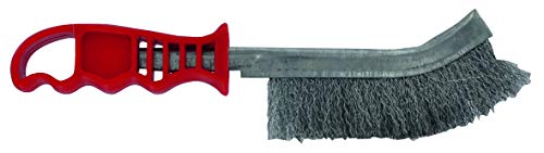 TIVOLY XT20251006169 - Brosse à main ERGONOMIQUE, convexe, métallisée fil acier longueur 0,3 mm 235