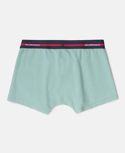 Image of Jockey UB03 Boys Super Combed Cotton Elastane Printed Trunk (Pack of 2)