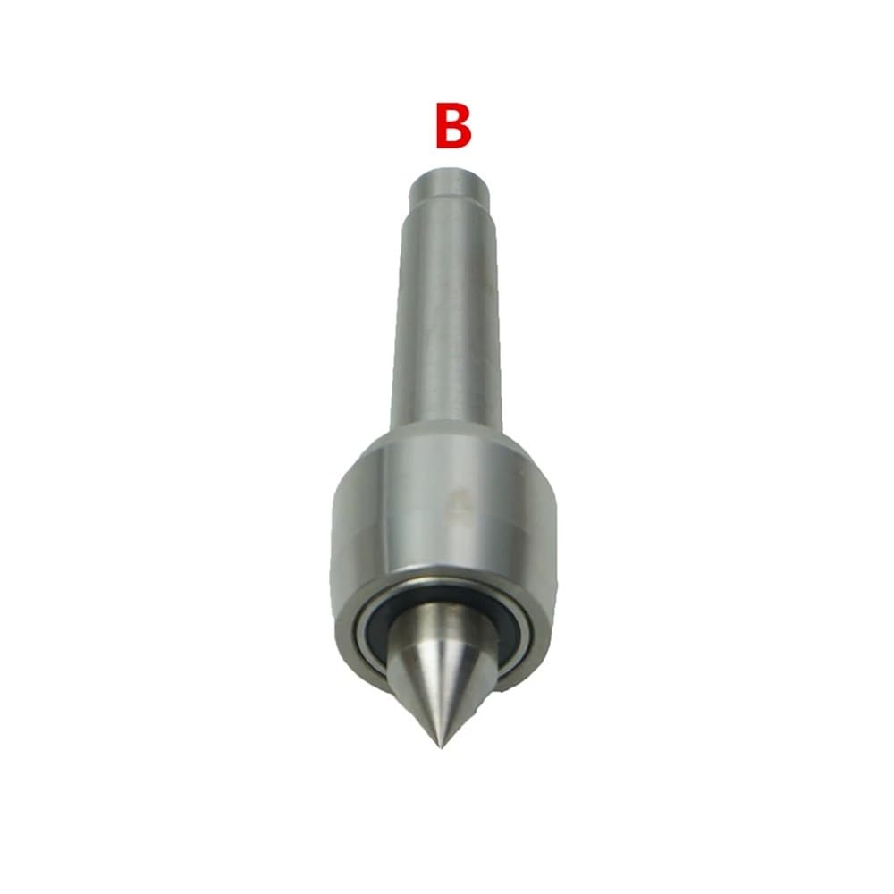 Leichte mitlaufende Körnerspitze, CNC-Drehachse, Reitstockfräser, Drehwerkzeug MT2 Morsekegel for Metall- und Holzdrehmaschinen, CNC-Drehteile(C)