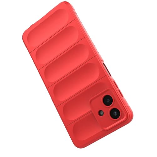 Image of Amazon Basics Mobile Cover for Samsung Galaxy A07 | Full Camera Protection | Liquid Silicon Case | Flexible Bumper Case for Samsung Galaxy A07 4G /5G /F07 4G /M07 4G /M17e 5G /F70e 5G (Red)