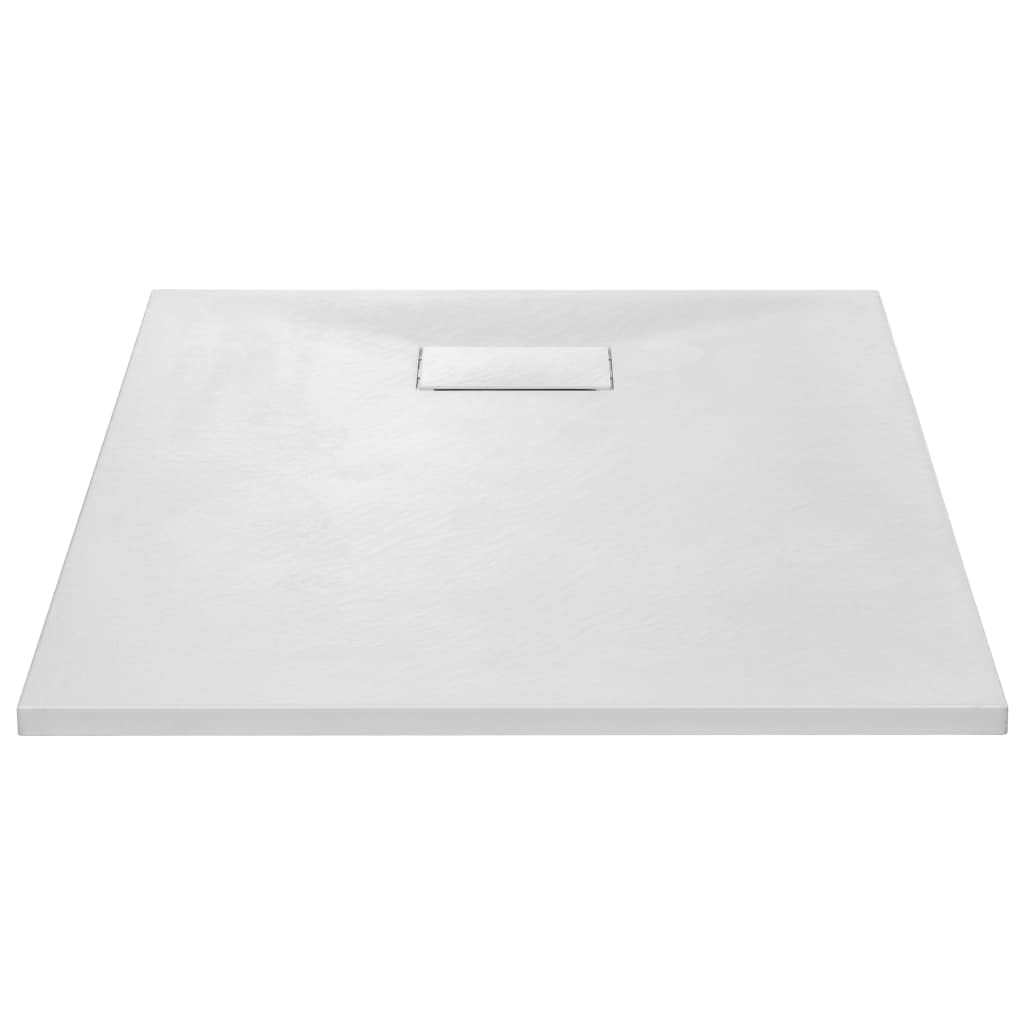 JUDYY Piatto Doccia in SMC Bianco 100x80 cm,Piatto Doccia,Attrezzature per Bagni-144772
