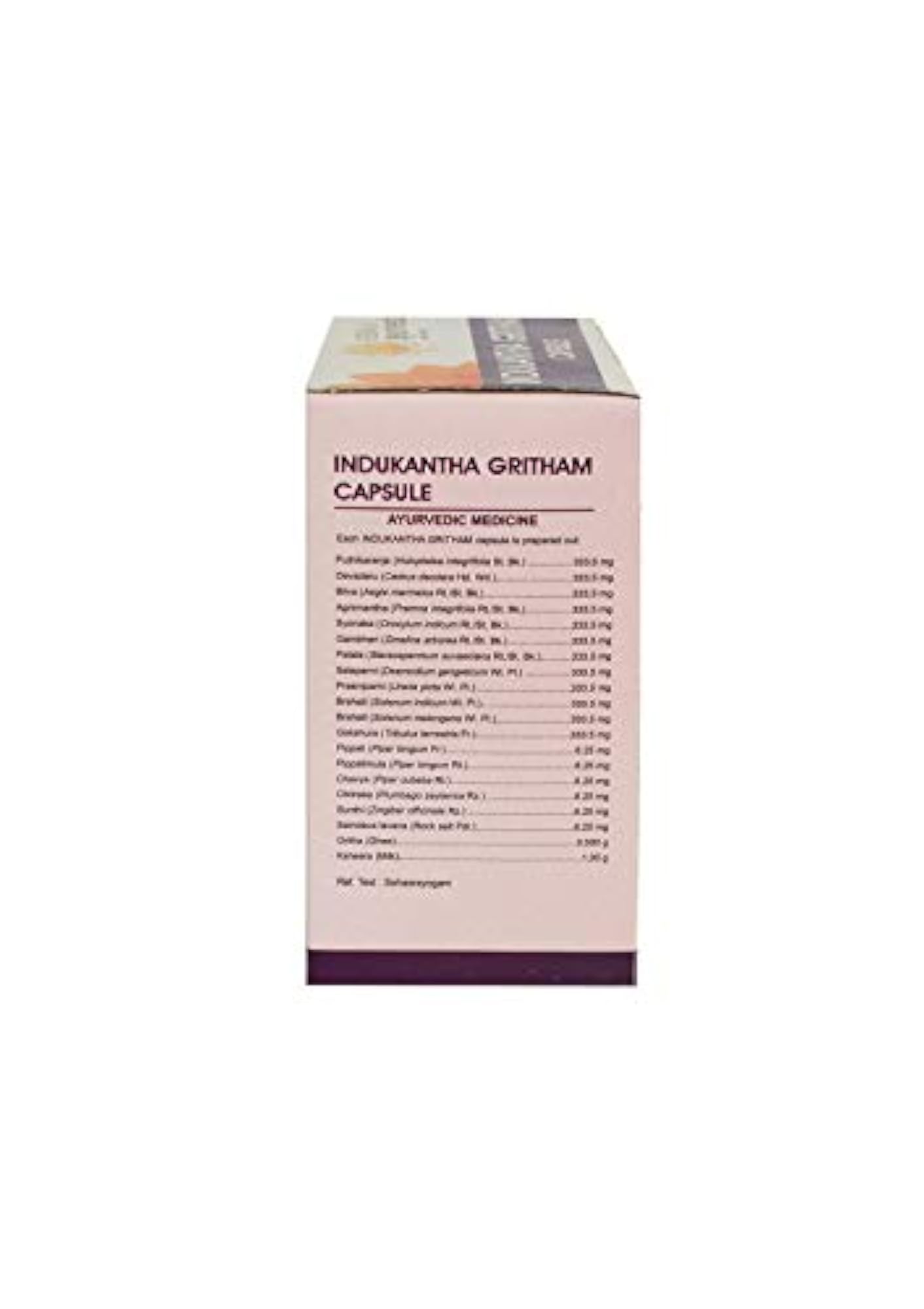 Indukantha Gritham Capsule - 100 Count
