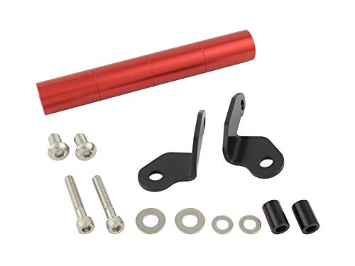 ポッシュフェイス(POSH FAITH) バイク用品 マウントステー スマートフォンホルダー YZF-R25(2015-2018年) レッド 066279-02