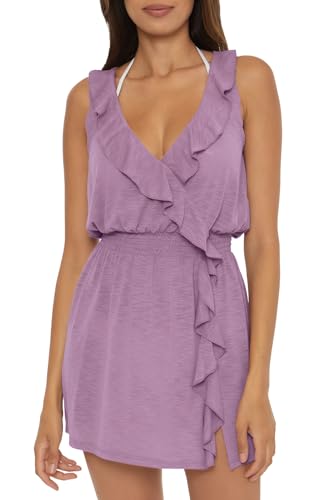 Image of BECCA Breezy Basics Cascade Ruffle Dress