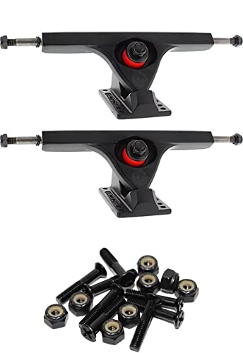 Caliber Trucks III 50 Degree Raked Blackout Skateboard Reverse Kingpin Trucks - 7.25