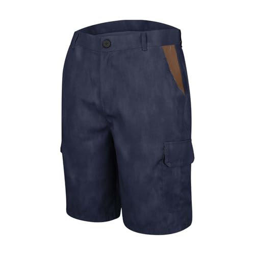 Pantalones Cortos Hombre Trabajo Casual Verano Pantalón Corto Cargo Suave Bermudas Deporte Multibolsillos Moda Pantalon Corto Cómodo Ropa Deportiva Transpirables Shorts Deportivo Ligero Montaña Playa