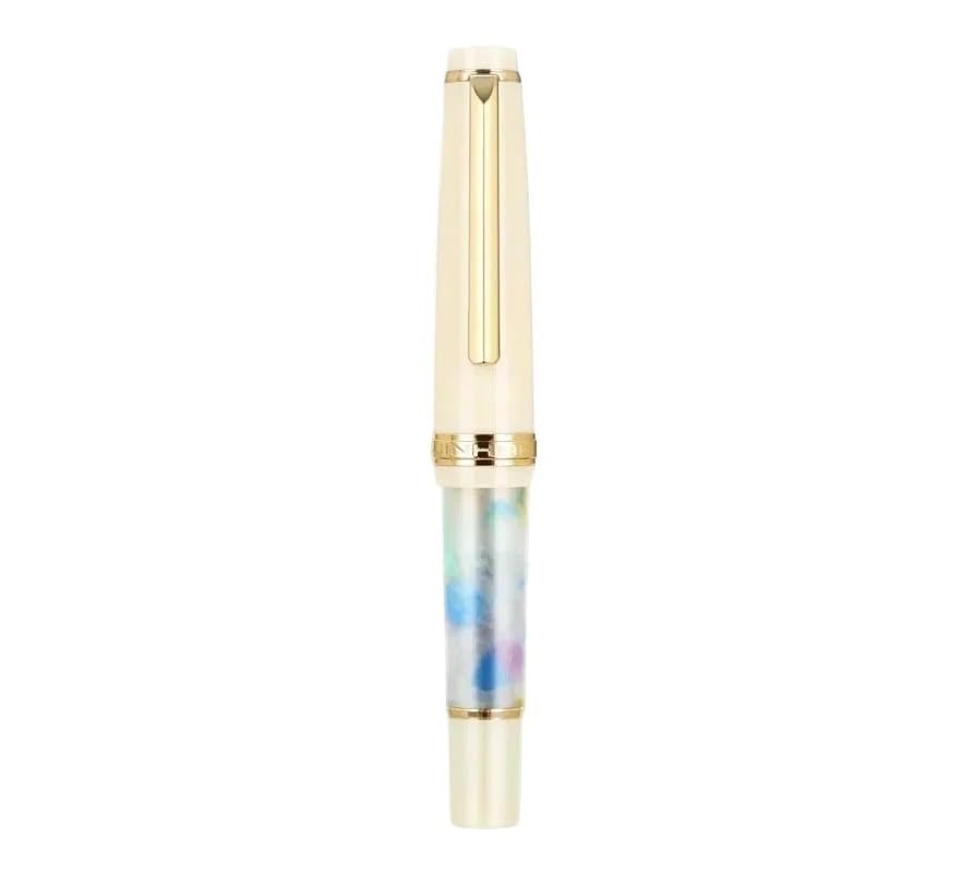 Stylo plume court KLVN en acrylique de qualite superieure avec plume fine pour calligraphie