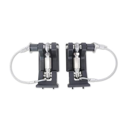 Loquets de capot robustes en acier et ABS pour Jeep Wrangler TJ 1997-2006