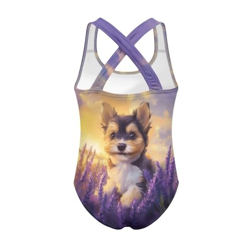 Girls One Piece Swimsuits Size 5-14 Kawaii Gymnastics Leotard for Beach Vacations2