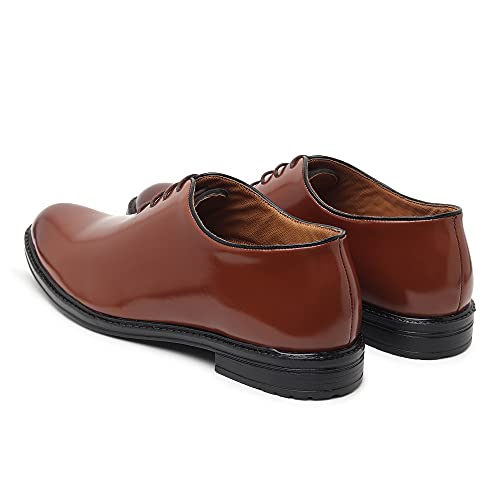 Image of Zixer Synthetic Leather Ankle Formal Shoes Men || Office Shoes for Men Stylish || Chukka Boots Men Long Shoes for Men Long Boots