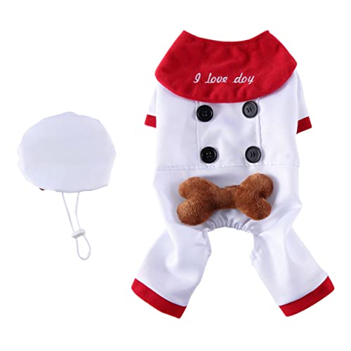 Disfraz creativo para perros GANAZONO talla L blanco