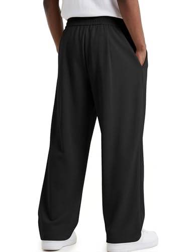 Image of COOFANDY Mens Casual Sweatpants Open Bottom Lounge Pants Lightweight Baggy Workout Yoga Track Pants