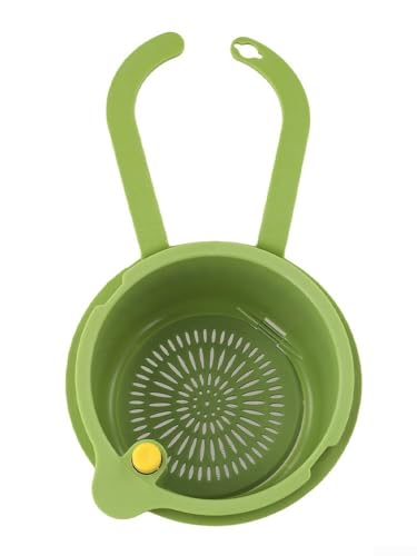 Colador para fregadero con filtro desmontable verde miniatura 3