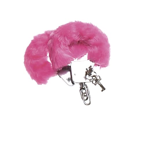 W WIDMANN MILANO Party Fashion - Manette di peluche in metallo, accessorio per addio al celibato, feste a tema e in maschera