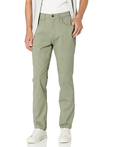 Image of Amazon Essentials Men's Athletic Fit Chinos, Work Pants, 5-Pocket, Cotton Stretch