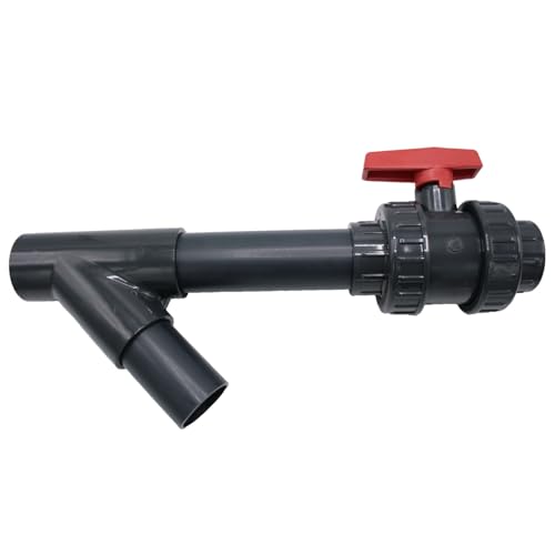 PVC T-Stück 45° Abzweigmuffe - 50 x 50 x 50 mm Innendurchmesser - Rohrmuffe Mit 3 Anschlüssen - Rohr-Verbindungsstück Für Rohre Und Fittinge - BM171