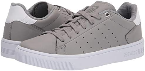 K-Swiss mens Court Frasco Ii Sneaker, Alloy/White, 7 US | Image 6