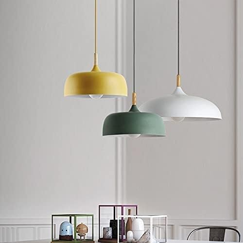 Lampe suspendue moderne bleue pour illuminer la table à manger