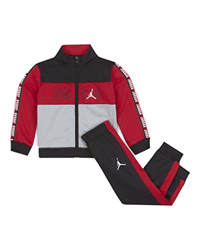 Jordan Boys Full Zip Tricot Jacket & Pants Tracksuit 2 Piece Set2
