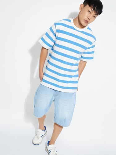 Image of Max URB N Men Striped T-Shirt