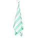 Dock & Bay Lightweight Beach Towel - Quick Dry, Sand Free - 100% Recycled - Includes Bag - Cabana - Narabeen Green (2021), Large (160x90cm, 63x35)