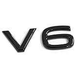 Original VW Schriftzug V6 für die Heckklappe, selbstklebend