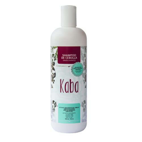 Kaba Red Onion Shampoo For Hair Growth & Hair Loss, No Onion Smell, Clinically Proven - 16.9 oz