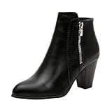 Cowboy Boots for Women Wide Opening Pointed Toe Retro...