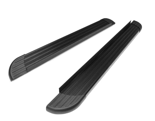 TAC Running Boards Fit 2011-2024 Dodge Durango (Exclude R/T, GT, GT Plus and SRT Models) Aluminum SUV Black Side Steps Nerf Bars Step Rails Running Boards Off Road Exterior Accessories (2 Pieces)