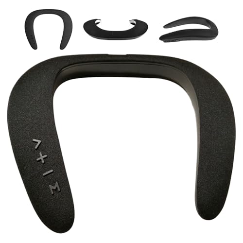 Neck Speaker Wireless Neckband, 6 10H Playtime Audio Device, 5D Stereo Surround Sound Personal Home Speaker, Lightweight Hands Free Wearable, for Women Men Outdoor Camping Hiking Beach Use