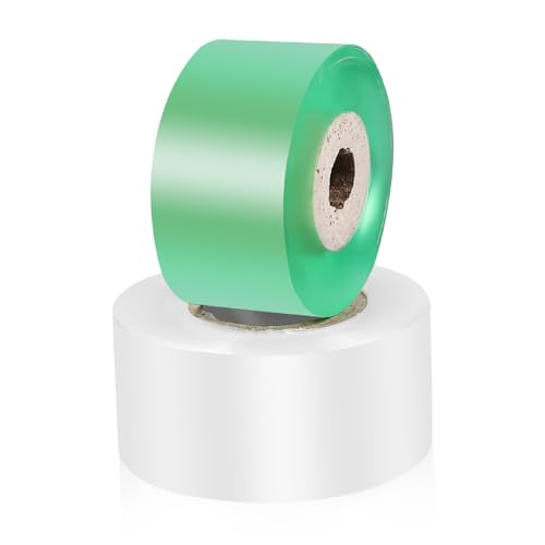 BESTonZON 2ロール 果樹用接木テープ 伸縮性と自己粘着性 保護フィルム 植物修復用 粘着残留なし 使いやすい巻