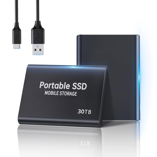 Amazon | 外付け SSD 30TB 新アップデート高速 SSD 外付け 30TB