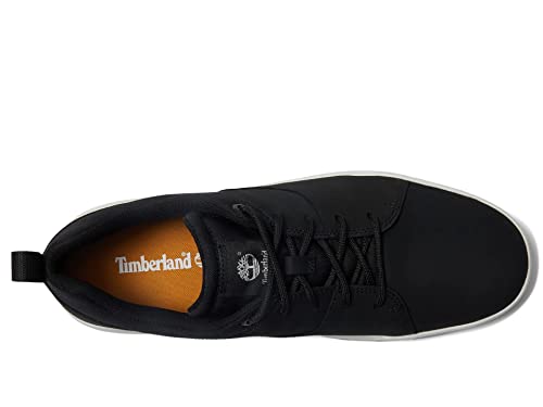 Image of Timberland Maple Grove Leather Ox Sneakers for Men - Leather Upper with Lace Up Closure, Elegant and Round Toe Design