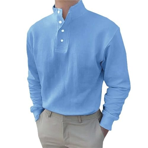 Chemise Henley en tricot gaufré homme pour vos terrasses et sorties d'été