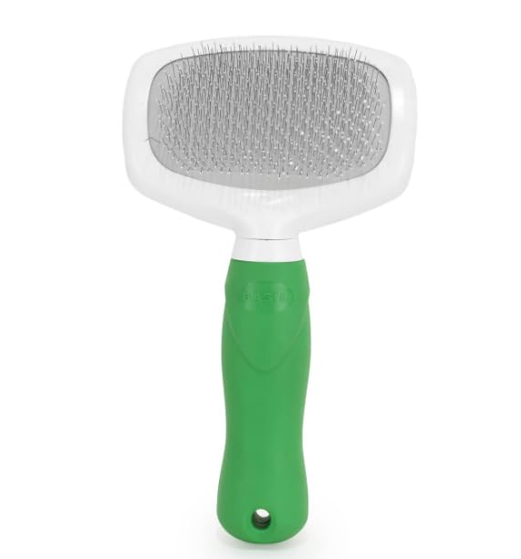 See full amazon price history chart for BASIL Pet Cleaning Slicker Brush for Dogs | Undercoat Pet Grooming De-shedding Tool | Cat Matted Hair Remover Comb for Dogs & Cats (Medium) BASIL Pet Cleaning Slicker Brush for Dogs | Undercoat Pet Grooming De-shedding Tool | Cat Matted Hair Remover Comb for Dogs & Cats (Medium) (B0CQXTJJST) Amazon Price History, Amazon Price Tracker