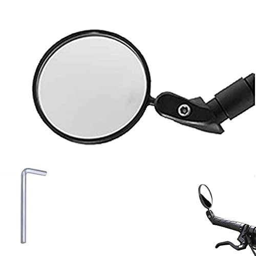 Espejo Para Bicicleta Espejos Retrovisores Para Bicicleta | 2 Piezas Plegables | HD Convexo | Ajuste 360° | Para Manillar 16-22 Mm Espejo Bici